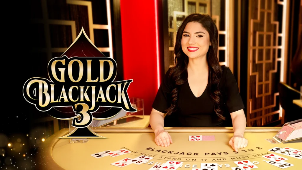 Gold Blackjack 3 - Ezugi