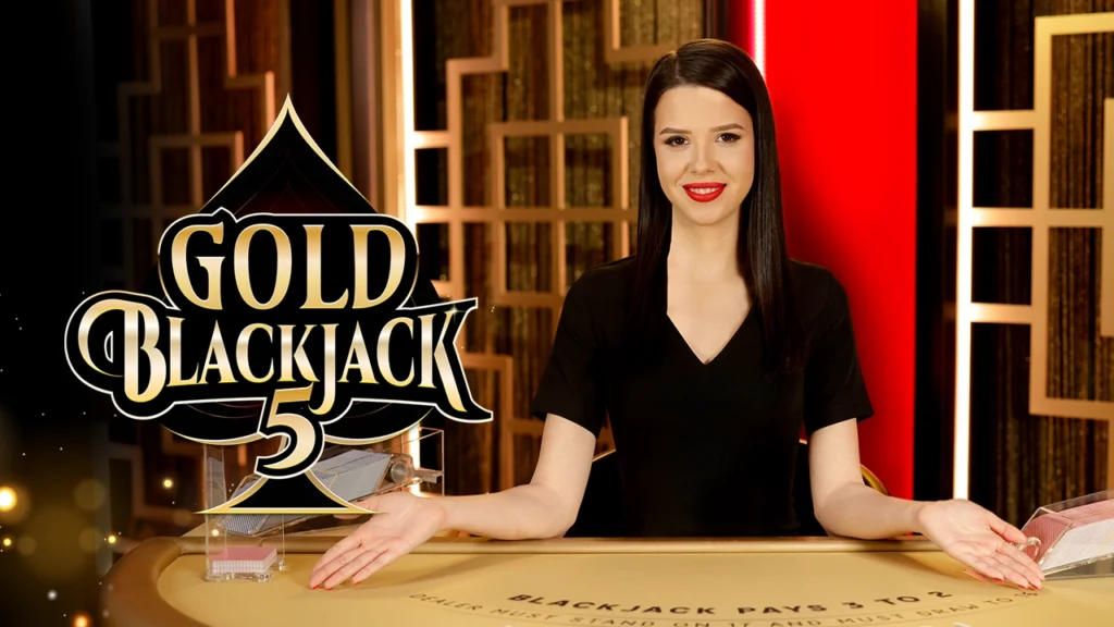 Gold Blackjack 5 - Ezugi