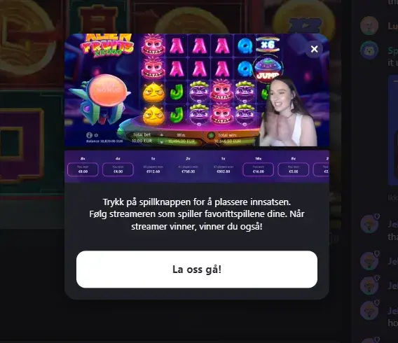 casinofriday live spins